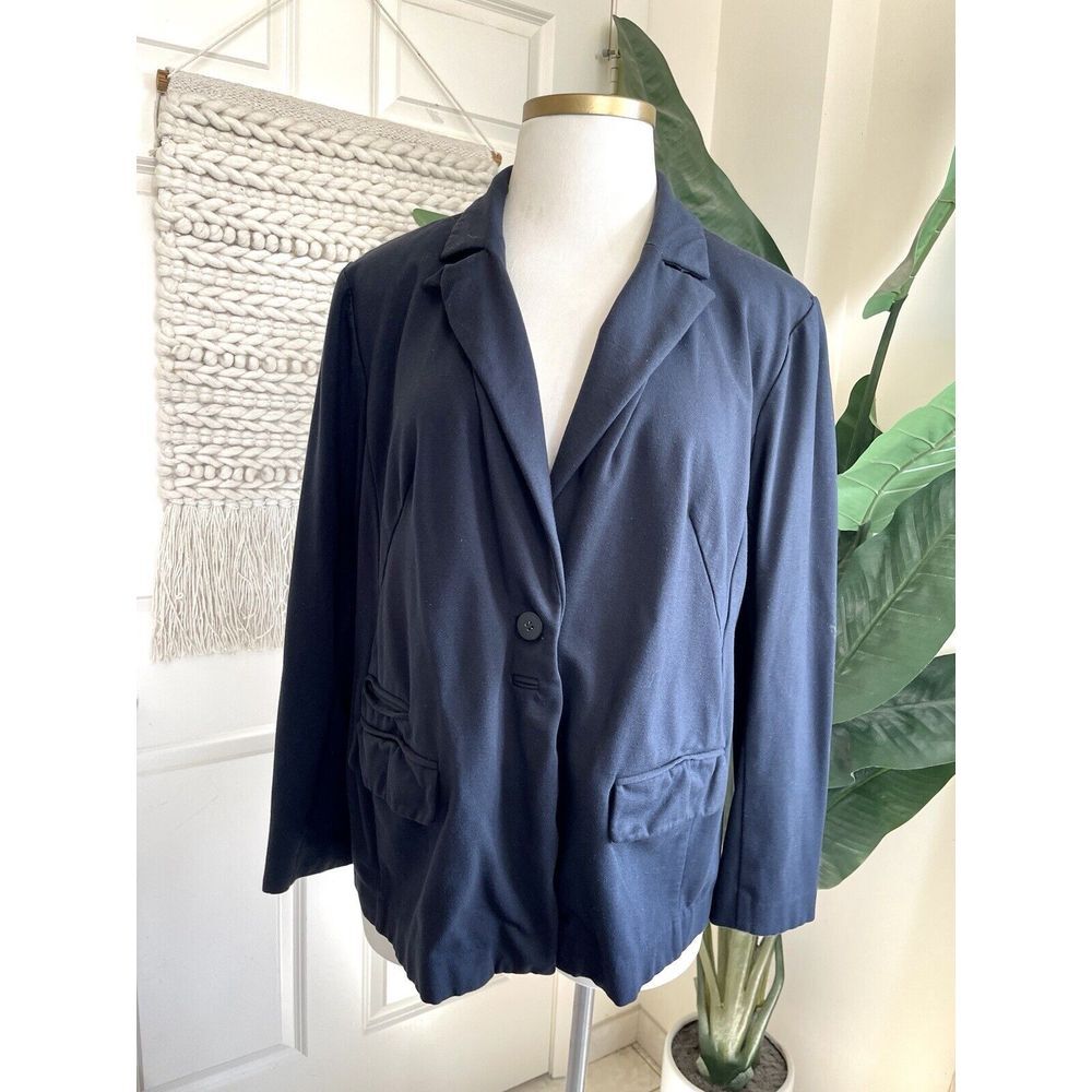 Lane Bryant Women's 26 Blazer Ponte Knit Work Office Casual Church‎ Date Summer